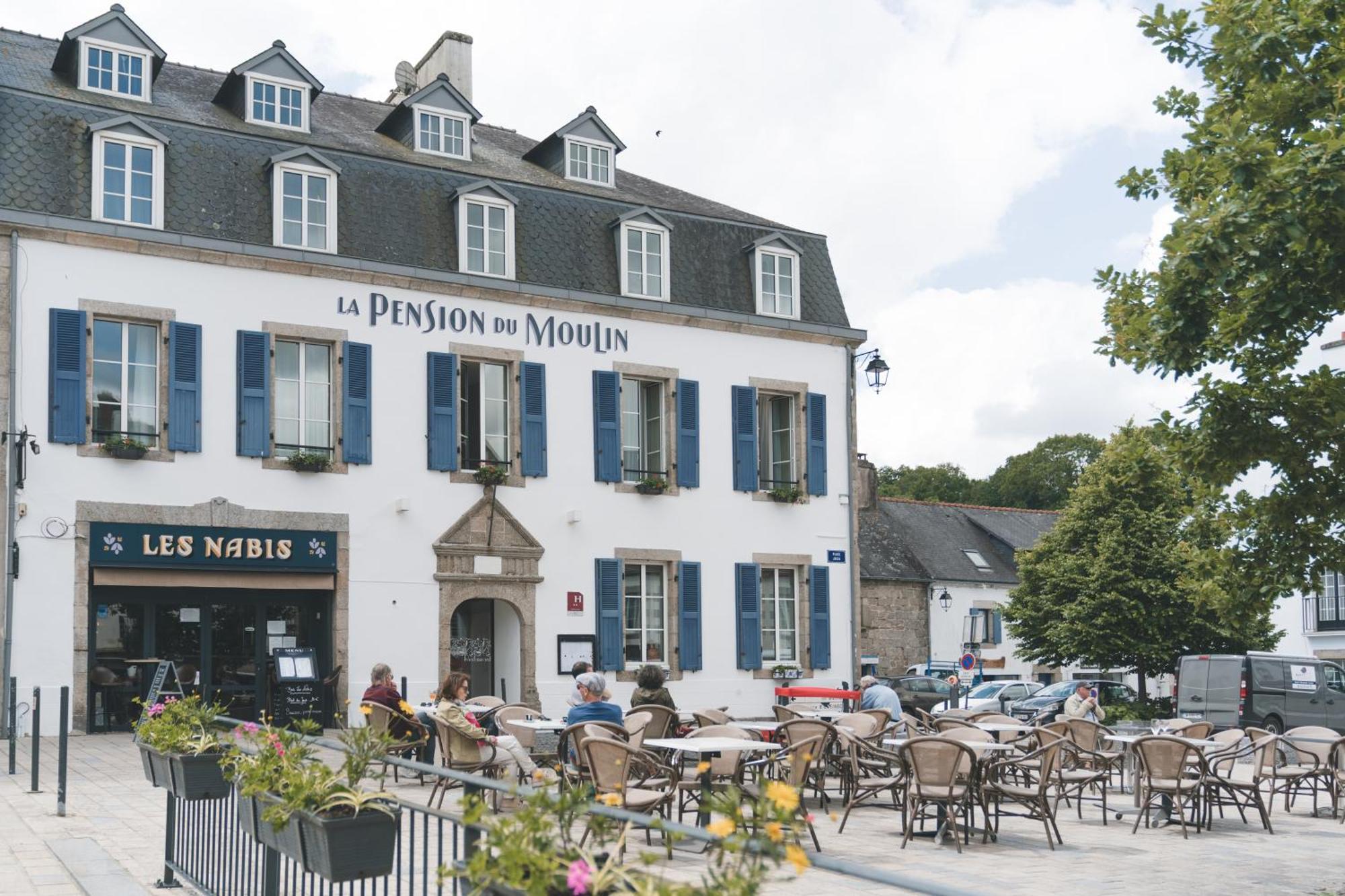 Logis Hotel Et Restaurant La Pension Du Moulin Pont-Aven Kültér fotó